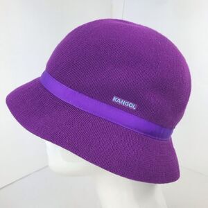Kangol Grapeseed Purple Bamboo Cloche Girl’s Hat NEW